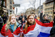 Protest Against Mass Immigration in Netherlands - The Hague