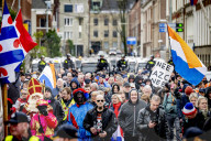 Protest Against Mass Immigration in Netherlands - The Hague