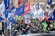 Rally Against Quebec Government Policies - Montreal