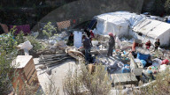 Makeshift Displacement Camp in Idlib Province - Syria