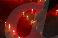 Candle Light Vigil Eve Of AIDS Day In Nepal