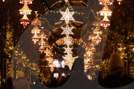 Christmas Decorations And Lights In Copenhagen