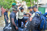 Cyclone "Ditwah" Causes Widespread Flooding In Sri Lanka