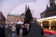 Christmas Tree Lighting In Copenhagen