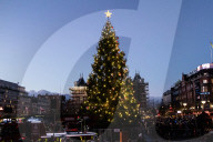 Christmas Tree Lighting In Copenhagen