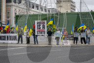 Ukrainians Protest in Lisbon