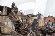 Aftermath of Night Strike in Boiarka - Kyiv Region