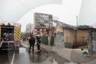 Aftermath of Night Strike in Boiarka - Kyiv Region