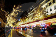 lluminations of the Galeries Lafayettes - Paris