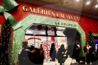 lluminations of the Galeries Lafayettes - Paris