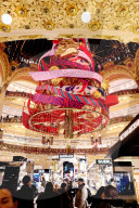 lluminations of the Galeries Lafayettes - Paris