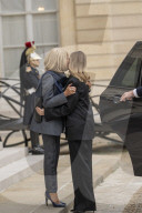 Macron And Zelensky After Meeting - Paris