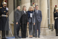 Macron And Zelensky After Meeting - Paris