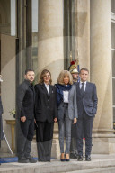 Macron And Zelensky After Meeting - Paris