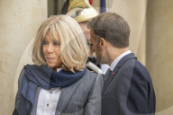 Macron And Zelensky After Meeting - Paris