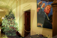 White House Christmas Design And Decoration Advance Media Tour 
