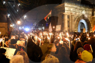 Budapest Protesters Demand More Funding, Lower Taxes 