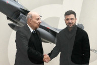 Zelensky Visits Dassault Aviation With Dassault CEO - Cergy-Pontoise