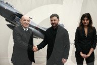 Zelensky Visits Dassault Aviation With Dassault CEO - Cergy-Pontoise