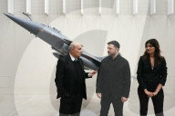 Zelensky Visits Dassault Aviation With Dassault CEO - Cergy-Pontoise