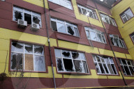 Consequences of Russian Ballistic Missile Strike on Dnipro - Ukraine