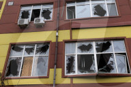 Consequences of Russian Ballistic Missile Strike on Dnipro - Ukraine