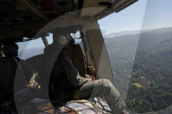 Cyclone Causes Landslide In Dithawa, Kotmale, Sri Lanka