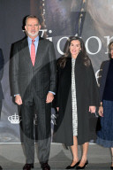 Royal Couple at Queen Victoria Eugenia Exhibition - Madrid