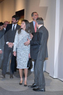 Royal Couple at Queen Victoria Eugenia Exhibition - Madrid