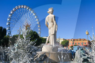 Illustration - South of France During Christmas Season