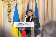 Olena Zelenska at Bring Kids Back - Paris