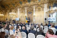 Olena Zelenska at Bring Kids Back - Paris