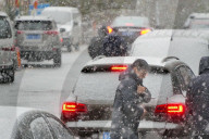 Heavy Snow Hit Yantai