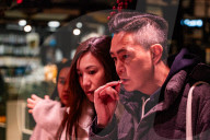 Pork Sausages At The Boqueria Market During The African Swine Fever Outbreak In Catalonia.