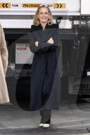 Gillian Anderson Arrives For Jimmy Kimmel Live In Hollywood ? 02 Dec 2025