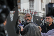 Tunisian Journalists Demonstrate In Solidarity With Jailed Colleague In Tunis