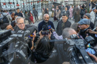 Tunisian Journalists Demonstrate In Solidarity With Jailed Colleague In Tunis