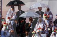 Mass Wedding in Gaza Marking Emirates' National Day 