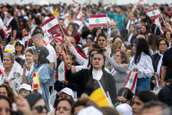 Pope Leo XIV Leads A Holy Mass at Beirut's Waterfront - Lebanon