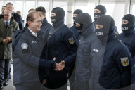 Indienststellung der Drohnenabwehreinheit der Bundespolizei in Ahrensfelde