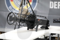 Indienststellung der Drohnenabwehreinheit der Bundespolizei in Ahrensfelde