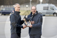 Indienststellung der Drohnenabwehreinheit der Bundespolizei in Ahrensfelde