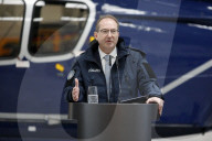 Indienststellung der Drohnenabwehreinheit der Bundespolizei in Ahrensfelde