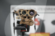 Bundesinnenminister ALEXANDER DOBRINDT bei der Indienststellung der Drohnenabwehreinheit in Ahrensfelde