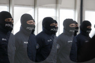 Bundesinnenminister ALEXANDER DOBRINDT bei der Indienststellung der Drohnenabwehreinheit in Ahrensfelde