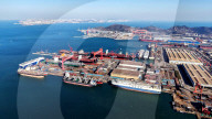 Haixi Bay Ship and Marine Industry Base in Qingdao