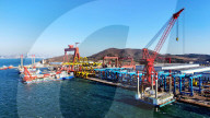 Haixi Bay Ship and Marine Industry Base in Qingdao