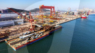 Haixi Bay Ship and Marine Industry Base in Qingdao