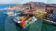 Haixi Bay Ship and Marine Industry Base in Qingdao
