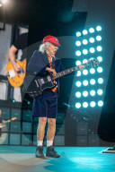 AC/DC Performs During Adelaide Supercars Championship